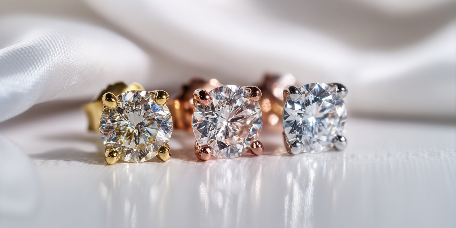 Everyday Diamond Stud Earrings