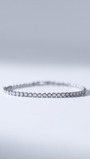 Delicate Tennis Bracelet | Bezel Set