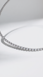 Delicate Tennis Necklace | Classic